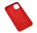 Стильный оригинальный софт тач бампер для IPhone 11 красный