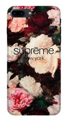 Матовый чехол Суприм для iPhone 8 plus Цветы