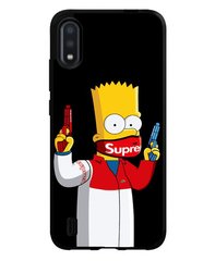 Дерзкий бампер для Samsung A01 А105 The Simpsons Барт Суприм