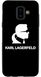 Стильний бампер для Samsung Galaxy J610 Карл Лагерфельд