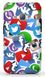 Чехол стикер Соцсети на Samsung Galaxy j1 Ace Дизайнерский