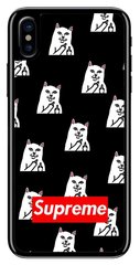 Популярный бампер для iPhone ( Айфон ) XS Котик Рипндип