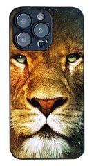 Стильный чехол со львом на iPhone 14 pro max для подарка