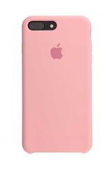 Изящный софт тач кейс  для IPhone 7/8 Plus цвет нежно  розовый