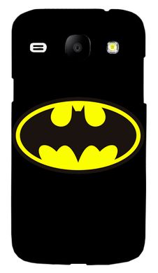 Чохол для хлопця на Samsung Galaxy Core Prime Логотип Бетмена