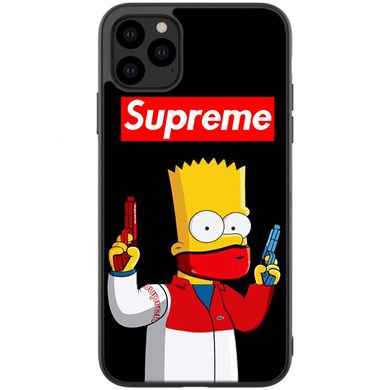 Модный кейс на iPhone 11 Max Барт Симпсон