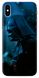 Синий чехол для парня на iPhone XS Max Дарт Вейдер