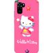 Рожевий бампер з Hello Kitty на Xiaomi Redmi Note 10 Котик