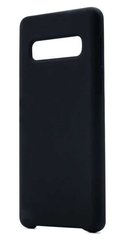 Черный матовый чехол на Samsung S10 Тонкий