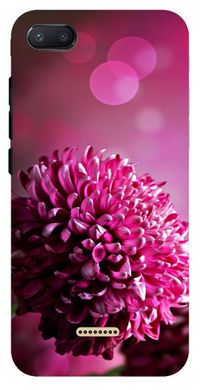 Рожевий чохол для дівчини на Xiaomi Redmi 6a Квітка