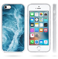 ТПУ чехол на iPhone 5 / 5s / SE Текстура моря