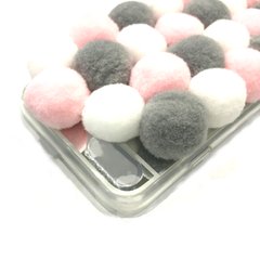 Плюшевый чехол для iPhone 7 plus Мягкие шарики