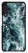 Зеленый чехол на Samsung A7 Galaxy A750 Морские волны