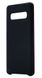 Черный матовый чехол на Samsung S10 Тонкий