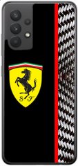 Крутий чохол для Samsung А52 з лого Ferrari